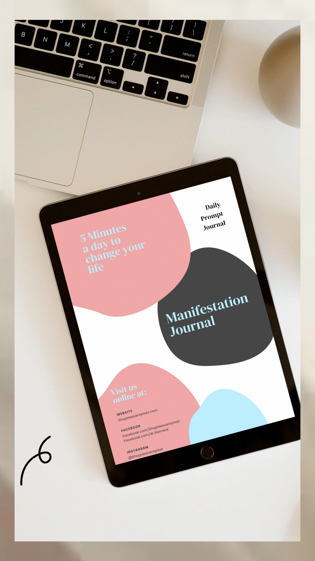 3-6-9 Manifestation Journal | Digital Download